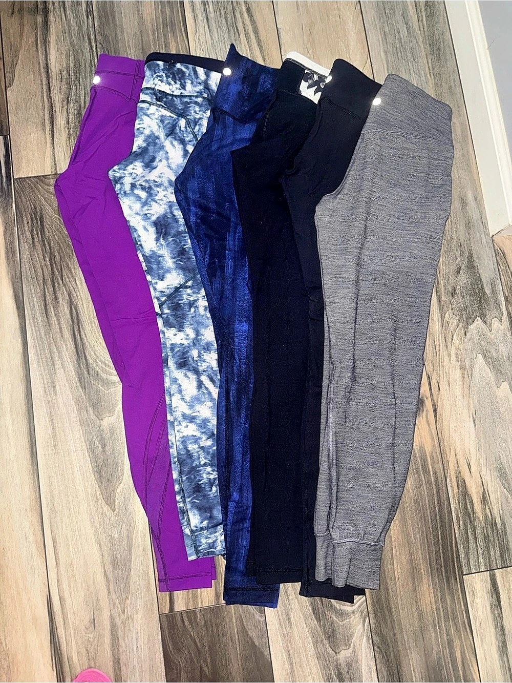 lululemon Women's Leggings Purple & Blue bundle size 6